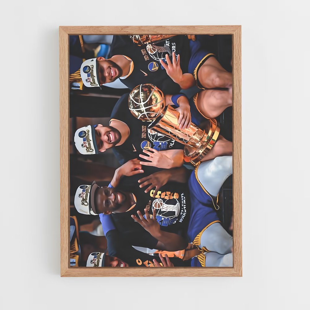 Poster Victoire Dorée – affiche Basketball (vue 4)